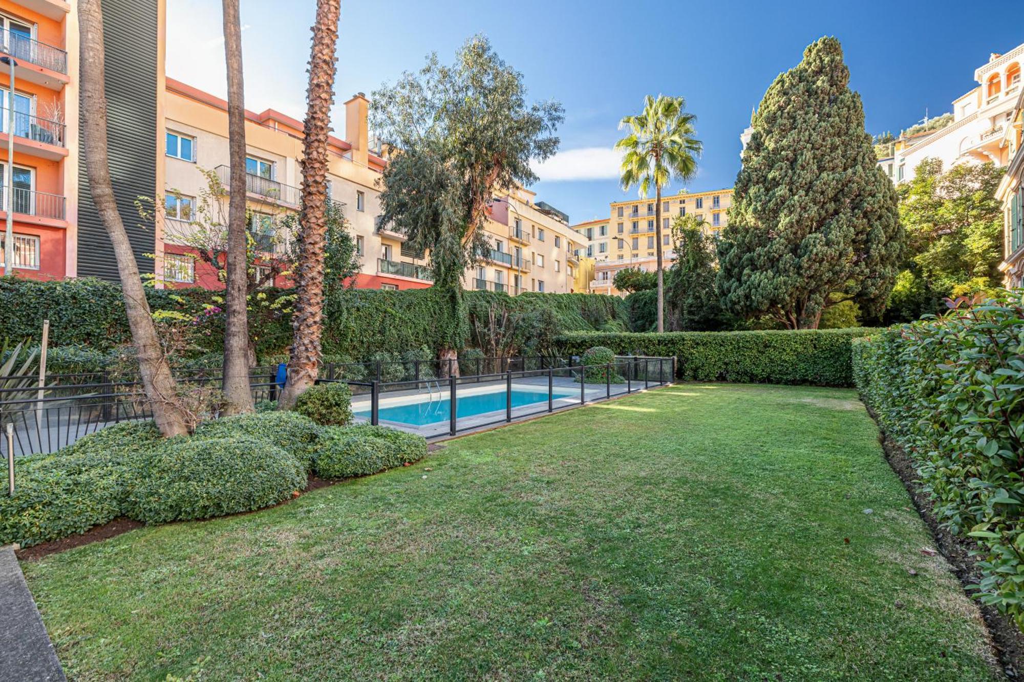 Inter Superb Studio Piscine 5 Min Gare Menton Exterior photo